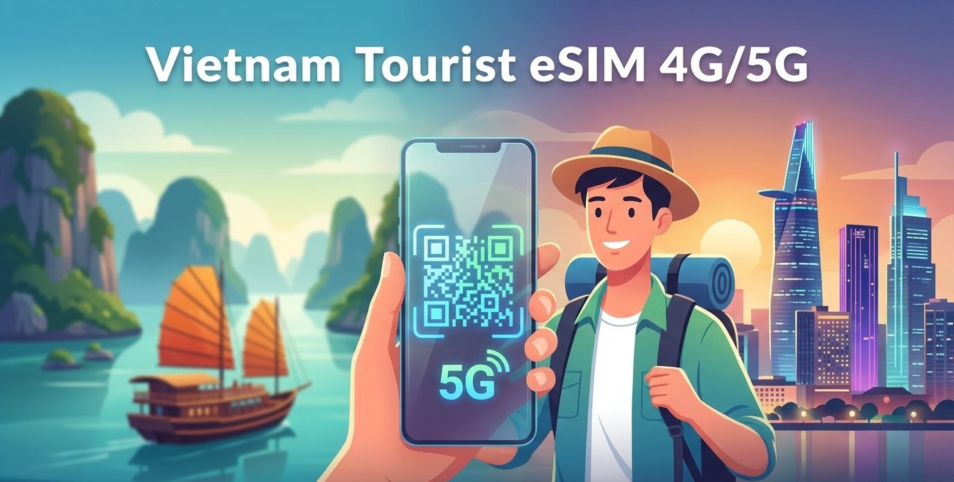VIETNAM TOURIST eSIM, WI-FI & STAYING CONNECTED GUIDE